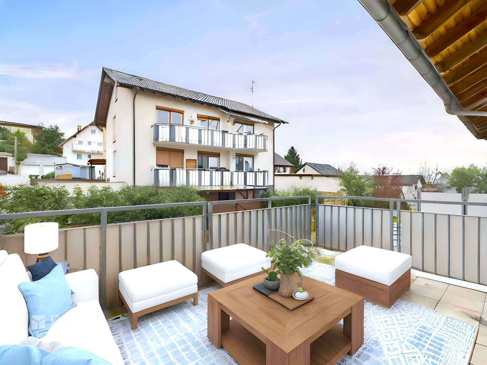 großer Balkon so könnte es aussehen